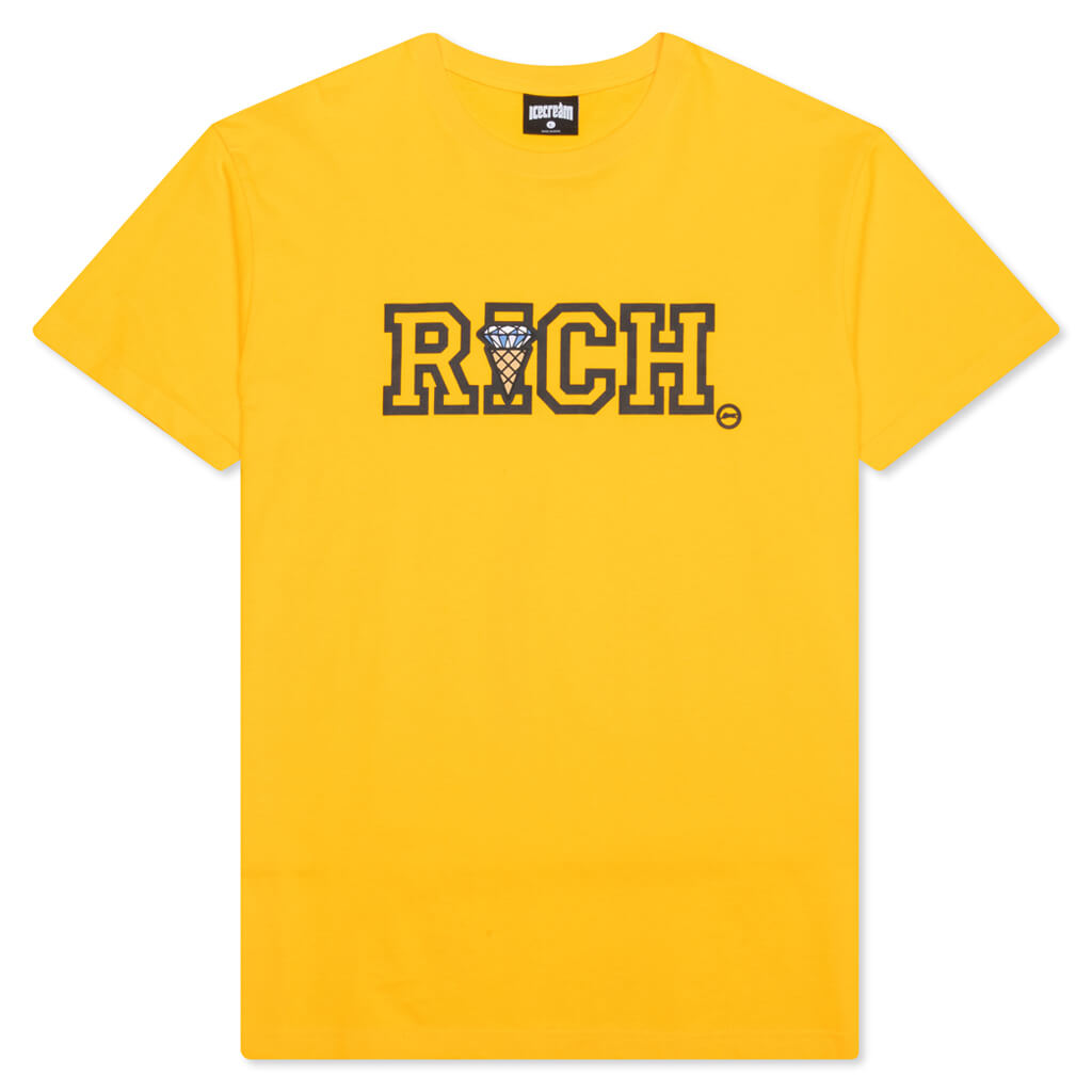 Richer S/S Tee - Spectra Yellow