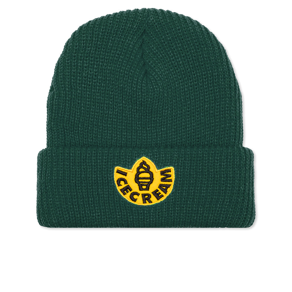 Rubber Knit Hat - Jungle Green