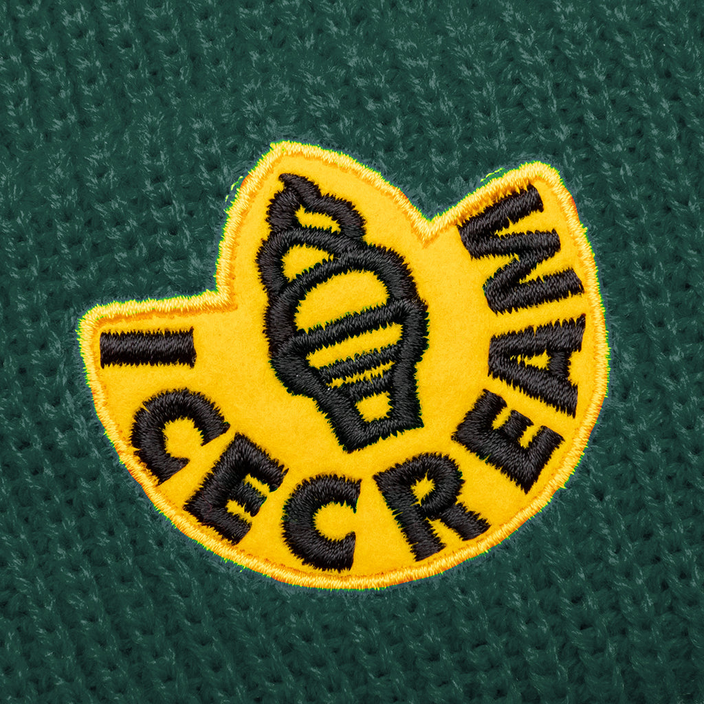 Rubber Knit Hat - Jungle Green