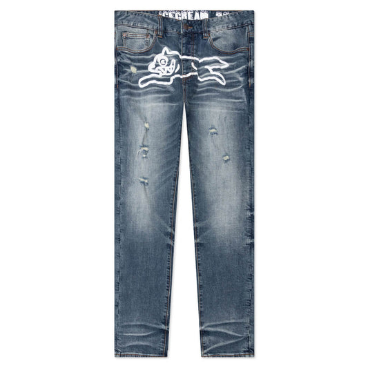 Running Dog Jean - Light Blue