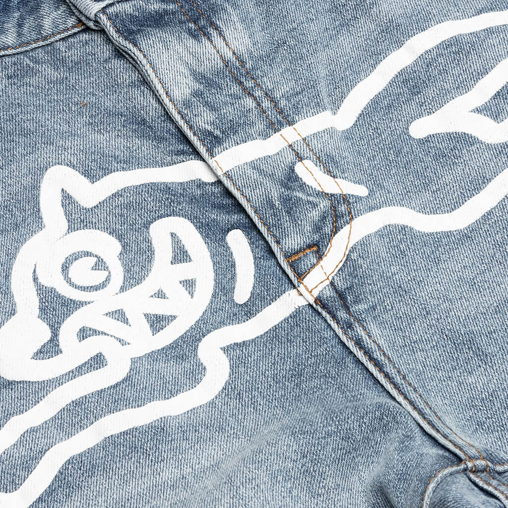 Running Dog Jean - Light Blue