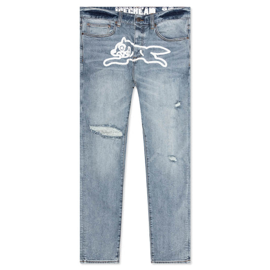 Running Dog Jean - Light Blue