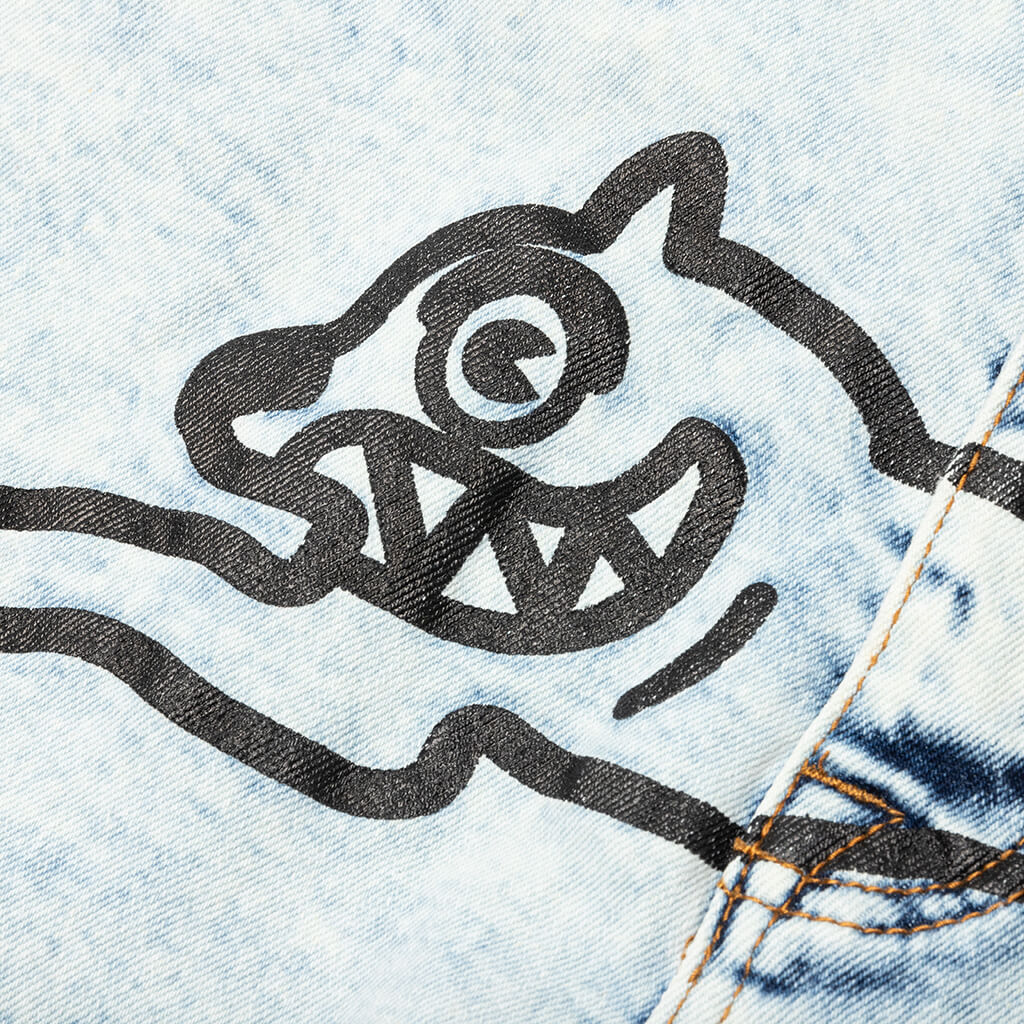 Running Dog Jean - Light Blue Jean