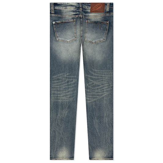 Running Dog Jean - Medium Wash Blue Jean
