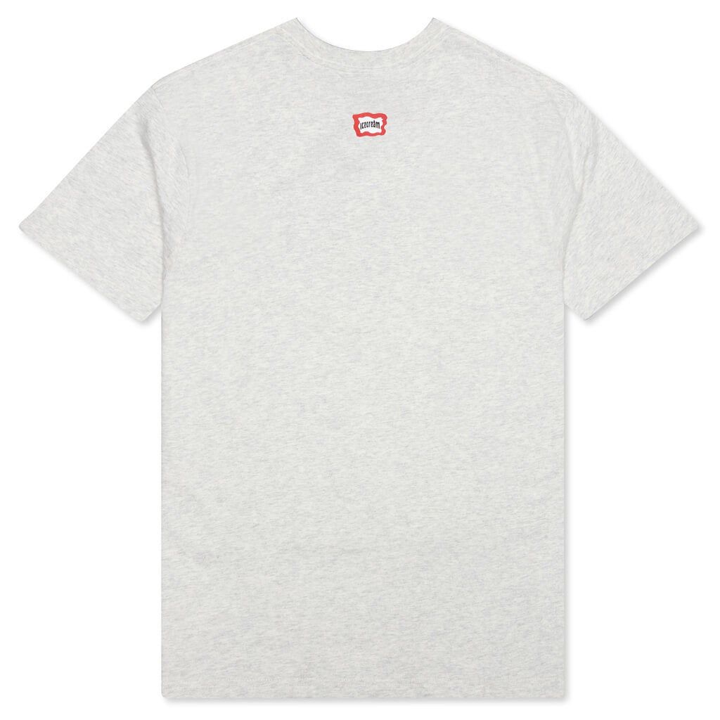Running Dog S/S Tee - Light Heather Grey