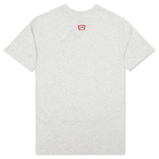 Running Dog S/S Tee - Light Heather Grey