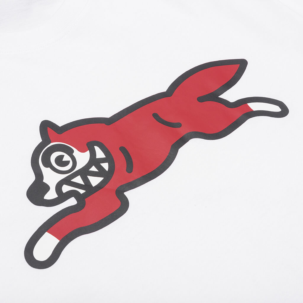 Running Dog S/S Tee - White