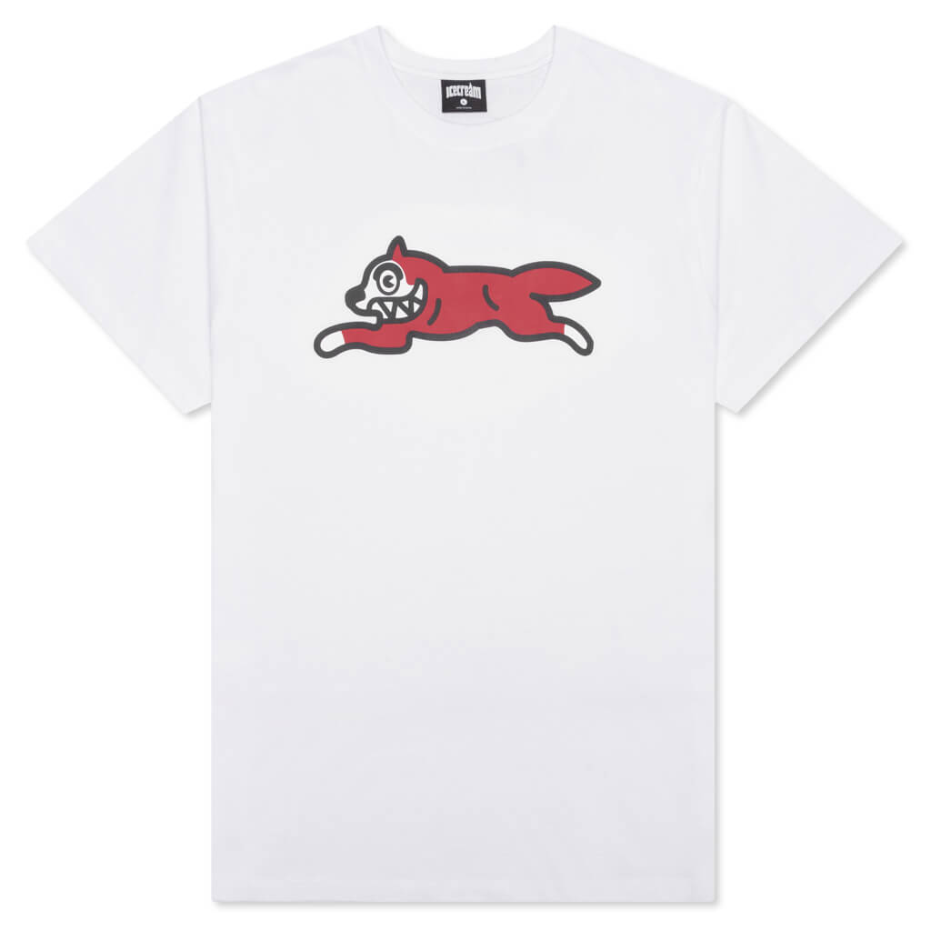 Running Dog S/S Tee - White
