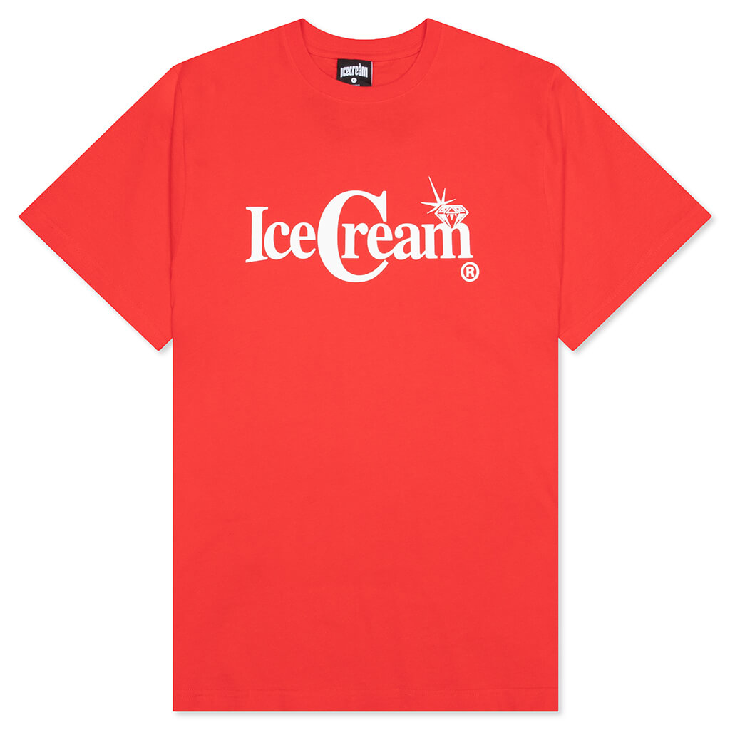 Shine S/S Tee - Tomato