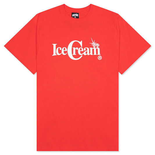 Shine S/S Tee - Tomato