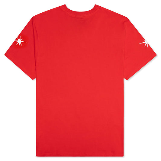 Shoebox S/S Knit - Tomato