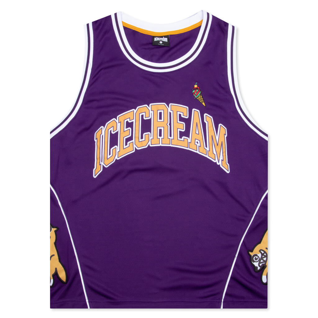 Shot Clock Basketball Tank - Acai