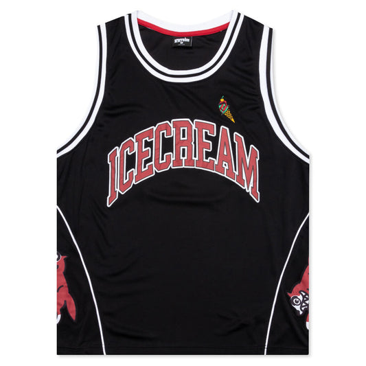 Shot Clock Basketball Tank - Black