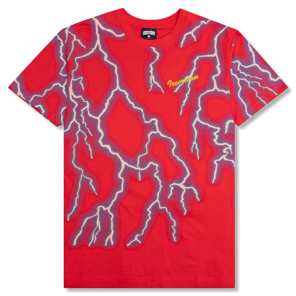 Silver S/S Knit - Tomato