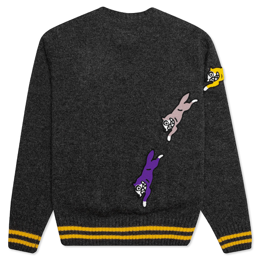 Slick Sweater - Dark Heather Grey
