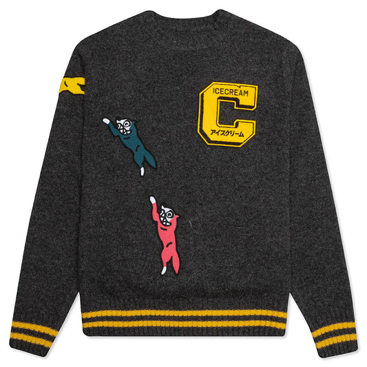 Slick Sweater - Dark Heather Grey