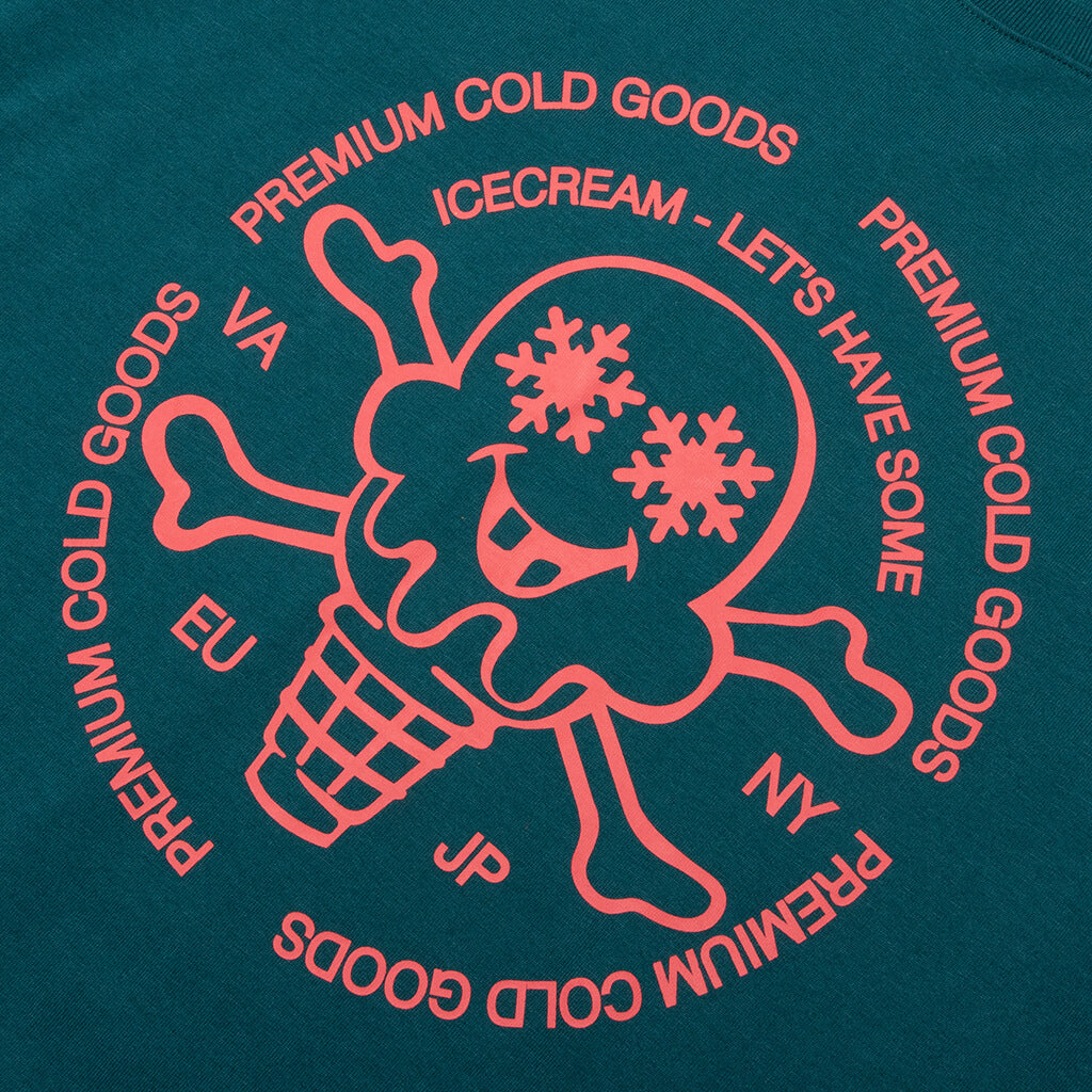 Snow Patrol S/S Tee - Deep Teal
