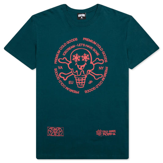 Snow Patrol S/S Tee - Deep Teal
