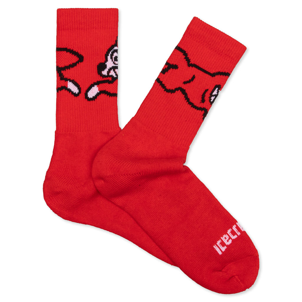 Sock - Tomato