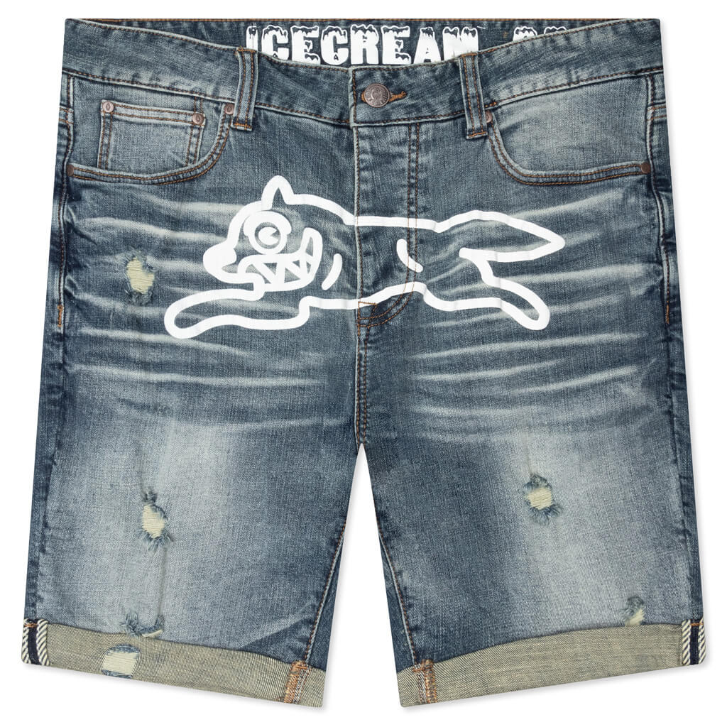 Soft Serve Jean Short - Blue