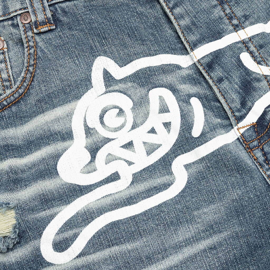 Soft Serve Jean Short - Blue