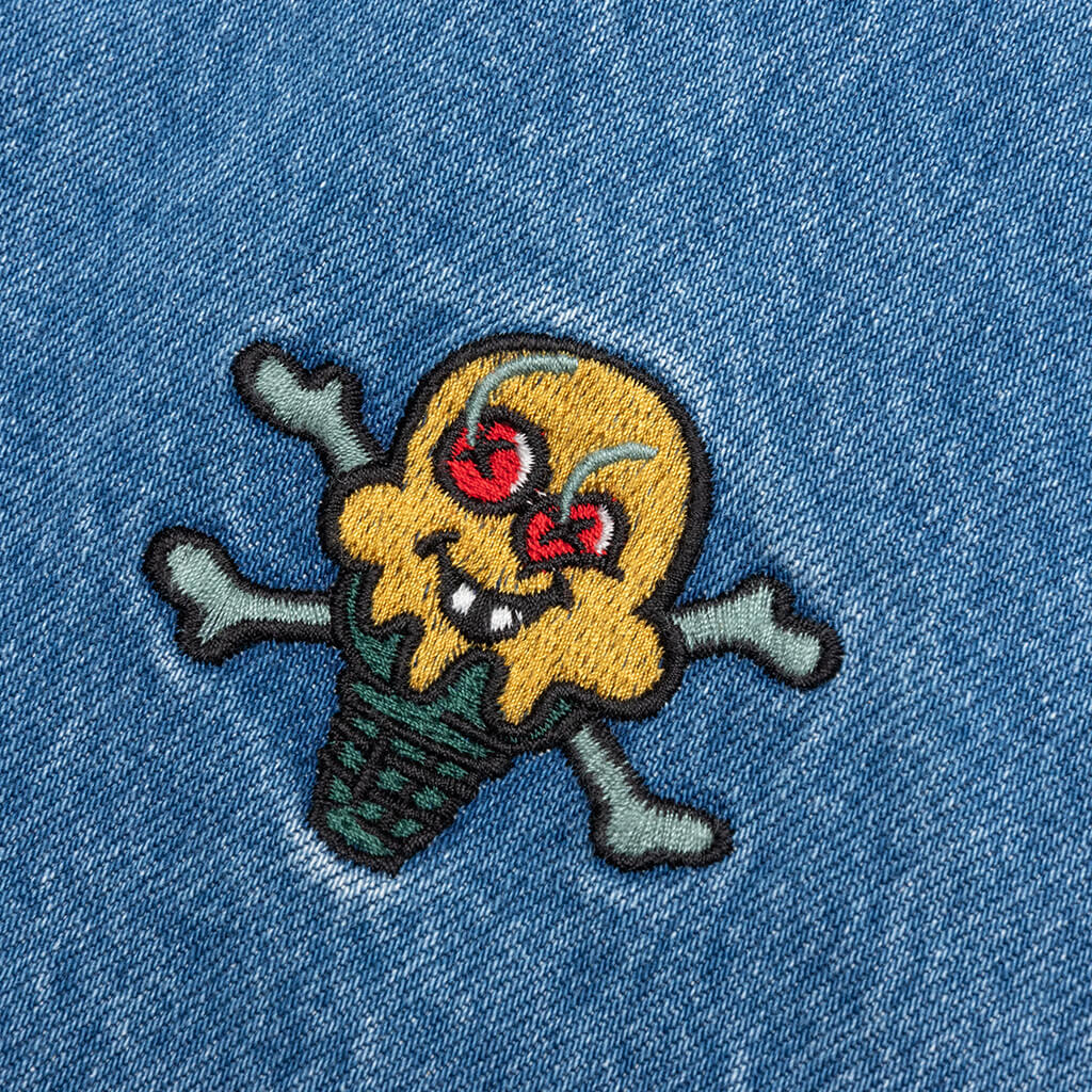 Soft Serve Short - Blue Rinse