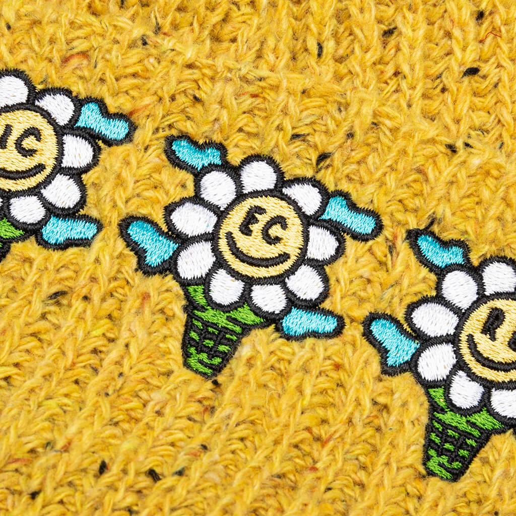 Speck Knit Hat - Radiant Yellow