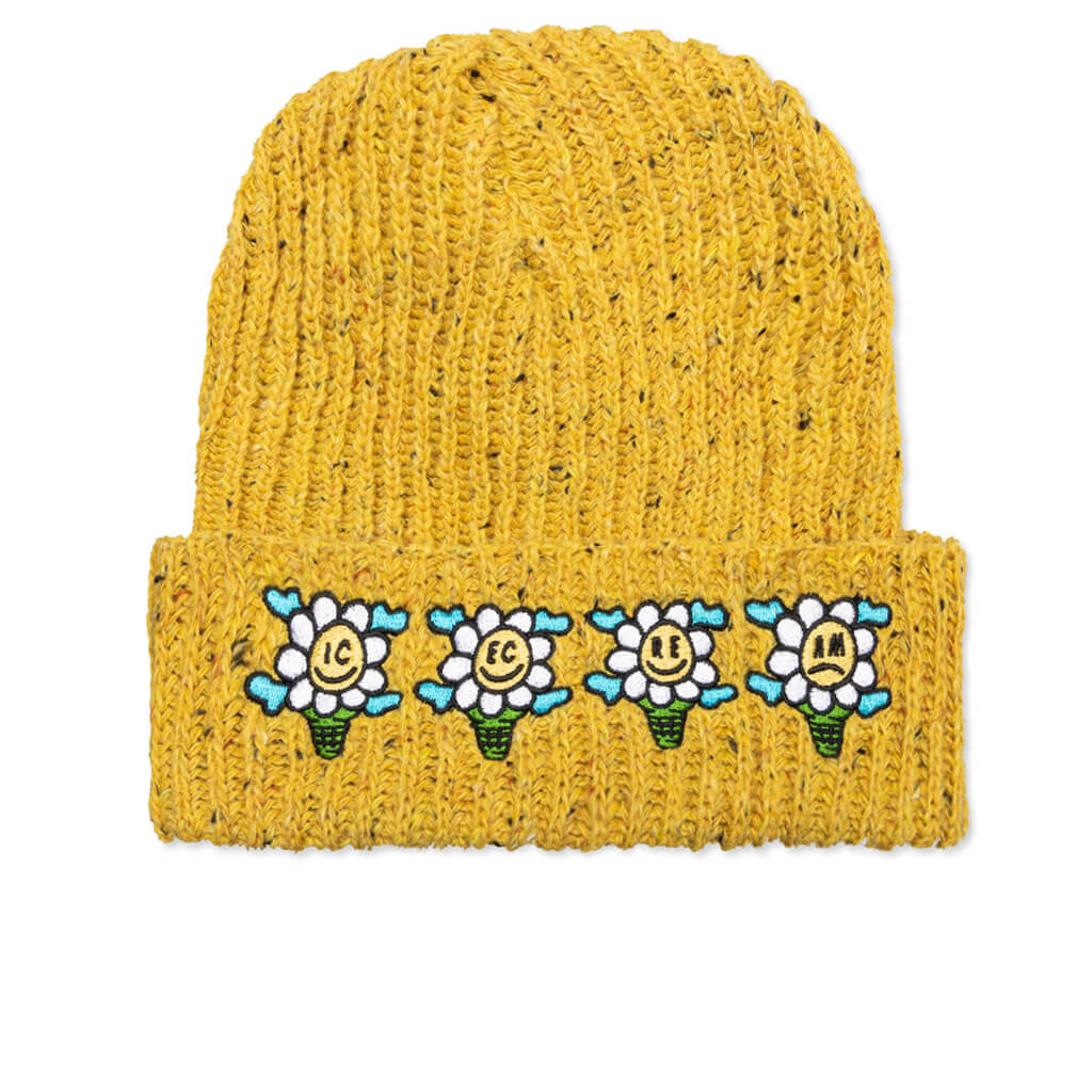 Speck Knit Hat - Radiant Yellow