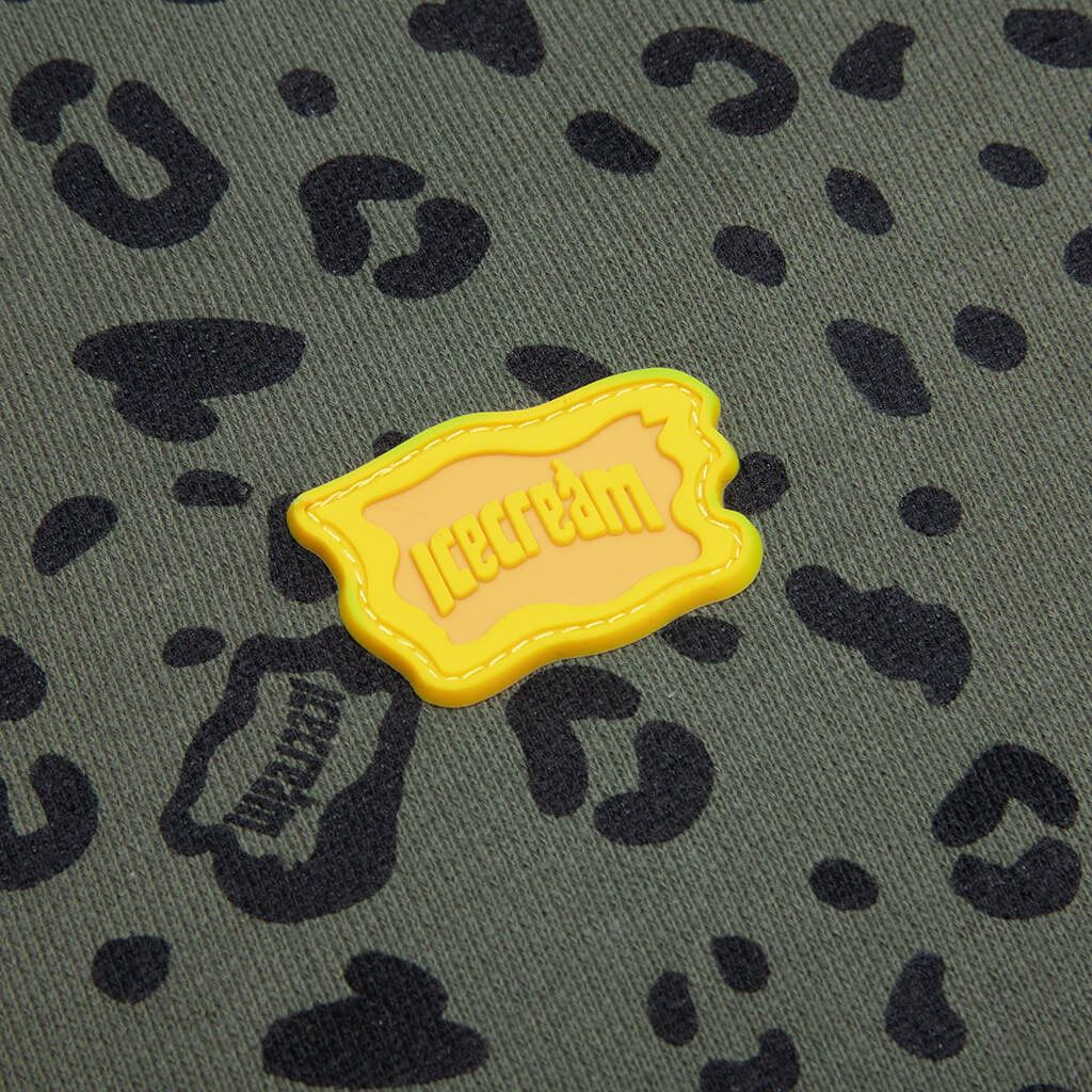 Spots Hoodie - Thyme