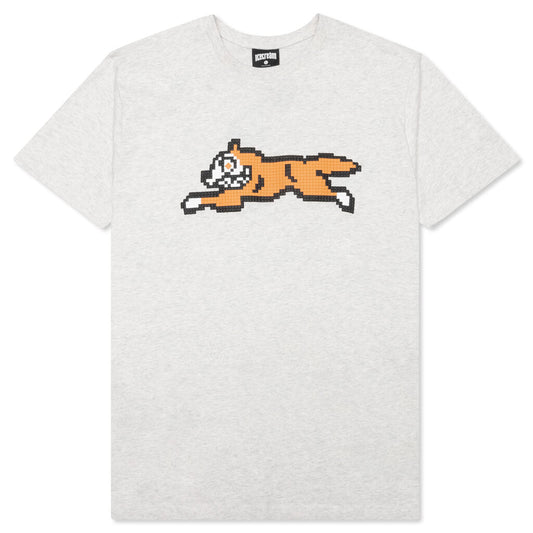 Squared S/S Tee - Light Heather Grey
