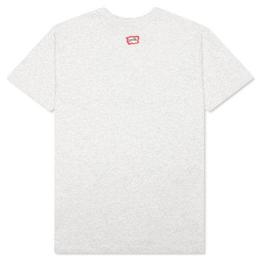 Squared S/S Tee - Light Heather Grey