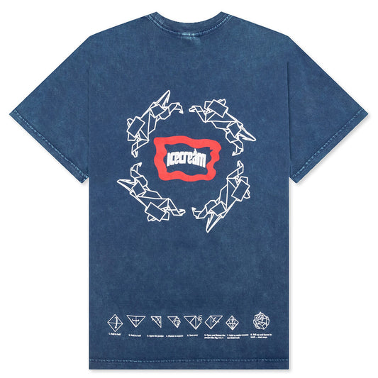 Start Over S/S Knit - Dark Blue
