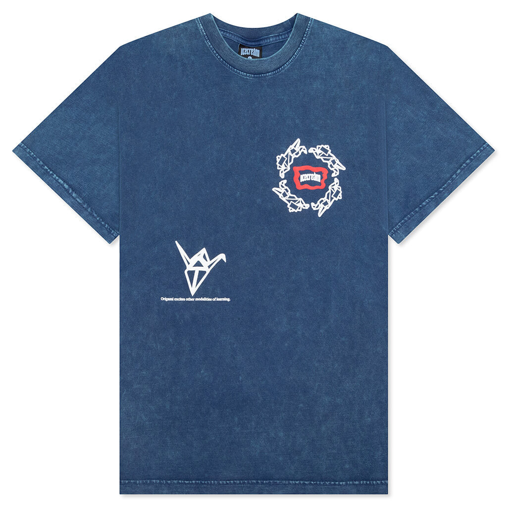 Start Over S/S Knit - Dark Blue