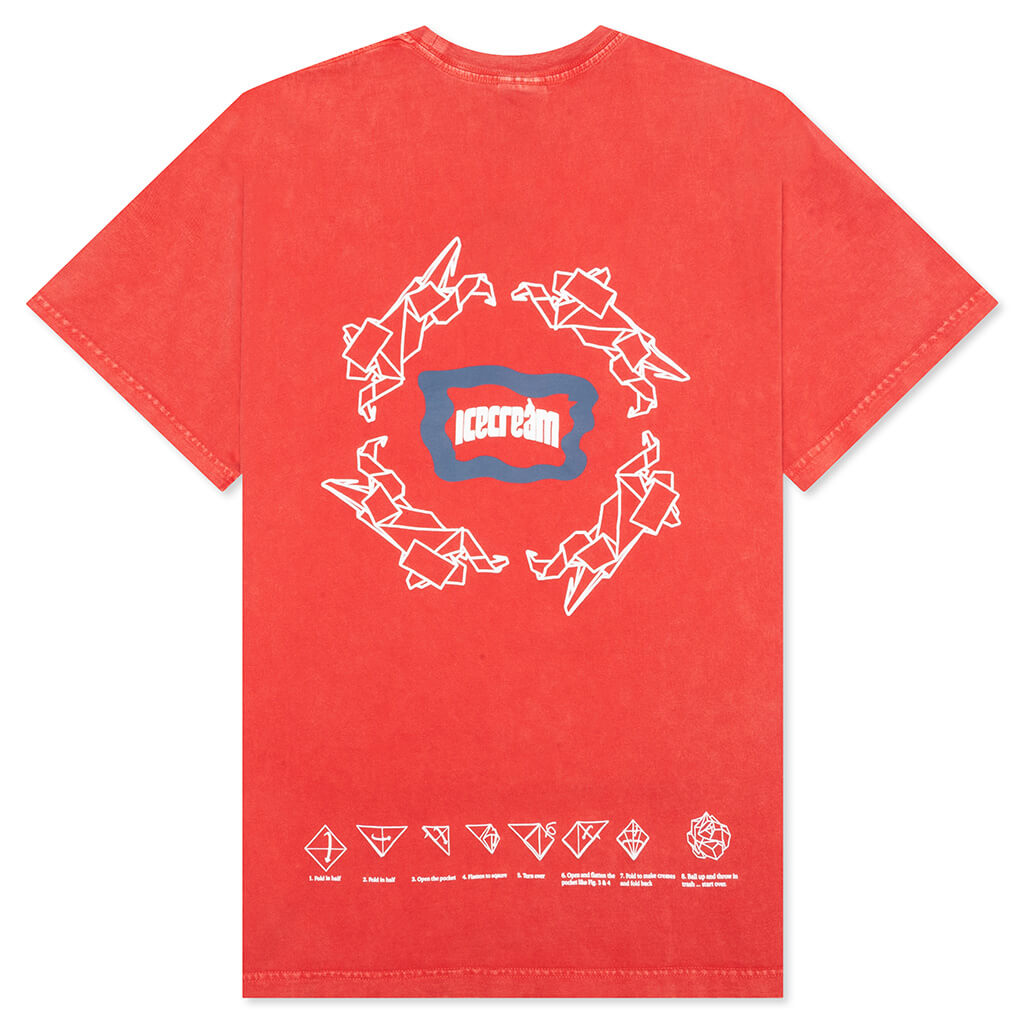 Start Over S/S Knit - Tomato