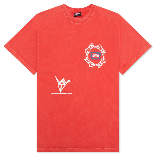 Start Over S/S Knit - Tomato