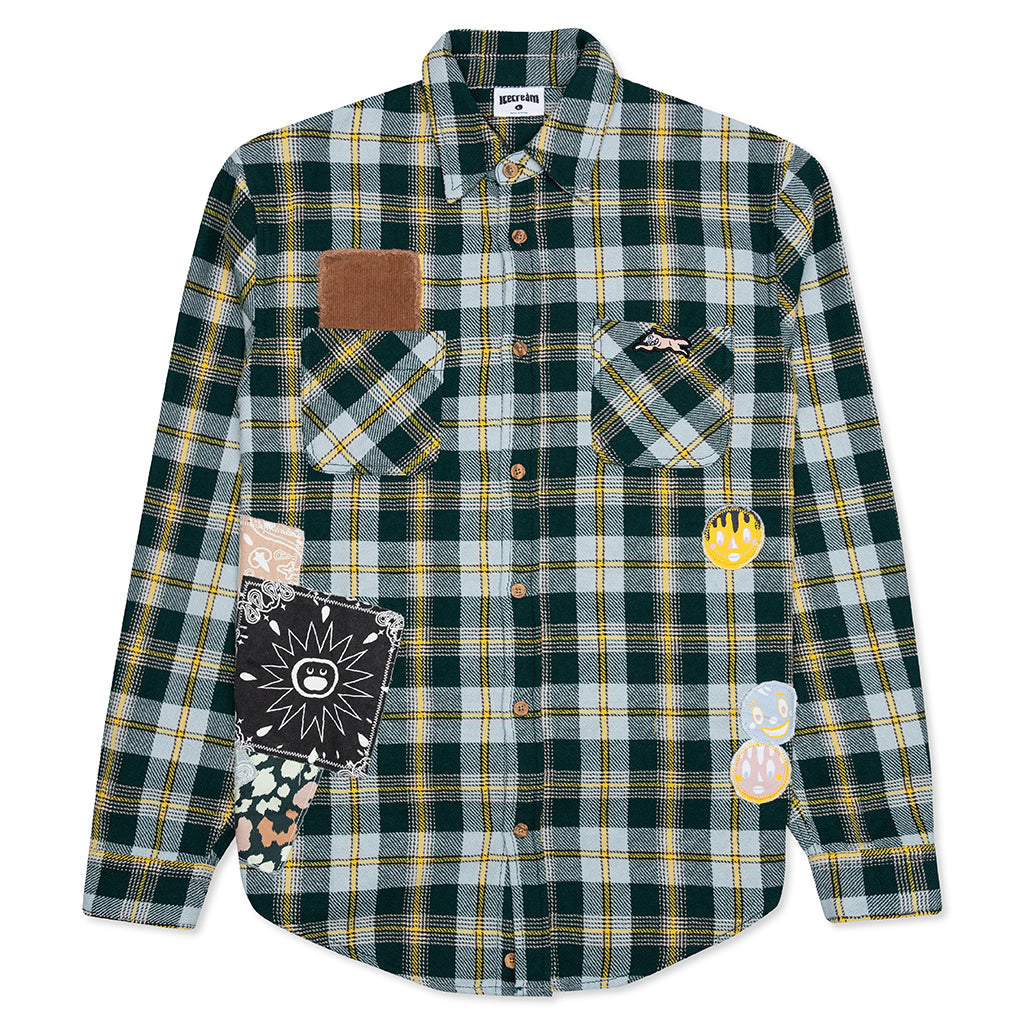 Sugar Cone L/S Woven - Plaid
