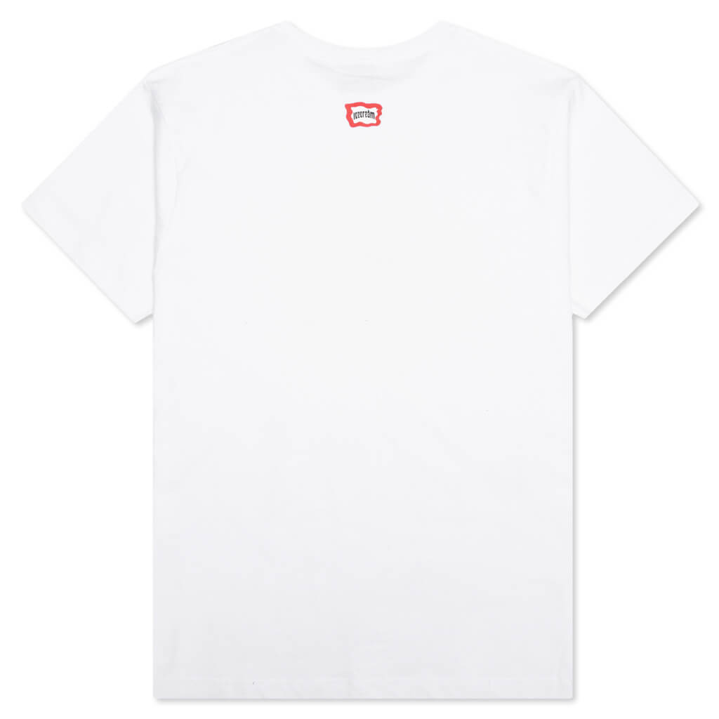 The Chase S/S Tee - White