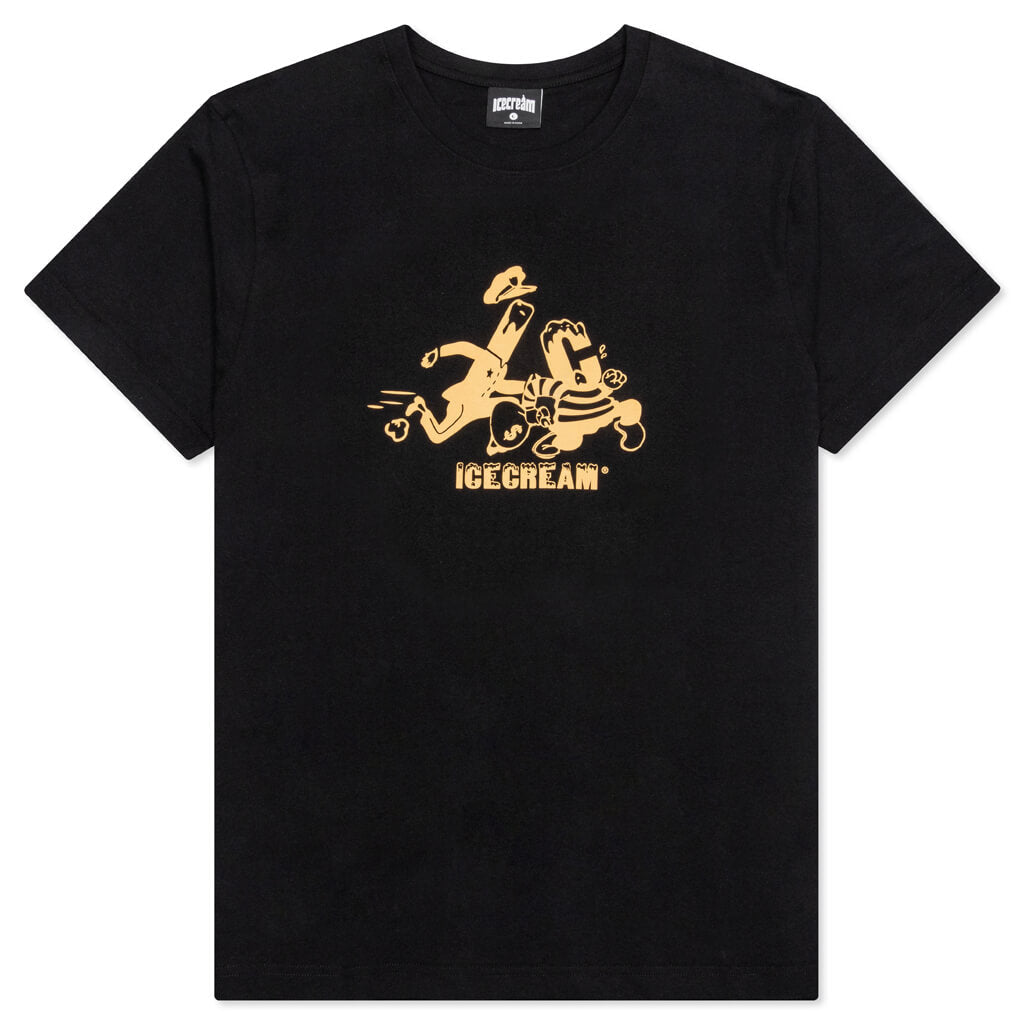 The Chase S/S Tee - Black