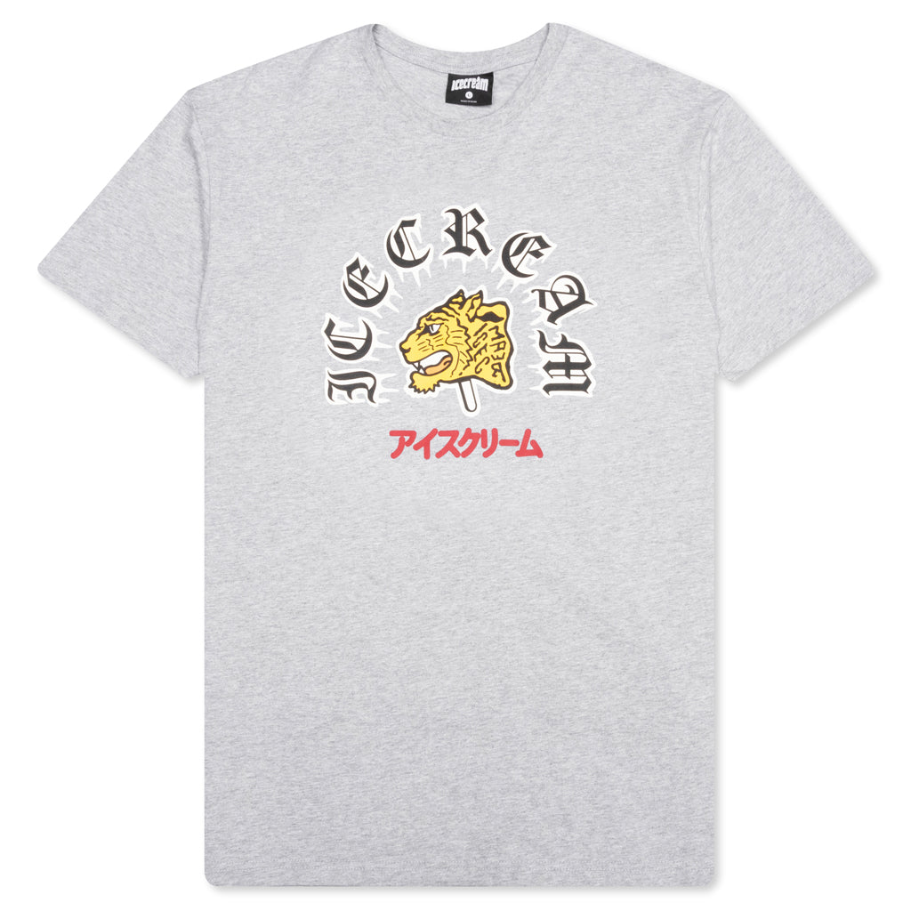 Tiger Pop S/S Tee - Heather Grey