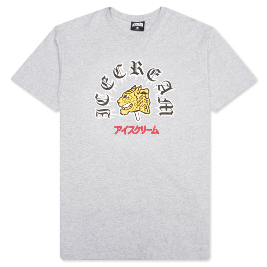Tiger Pop S/S Tee - Heather Grey