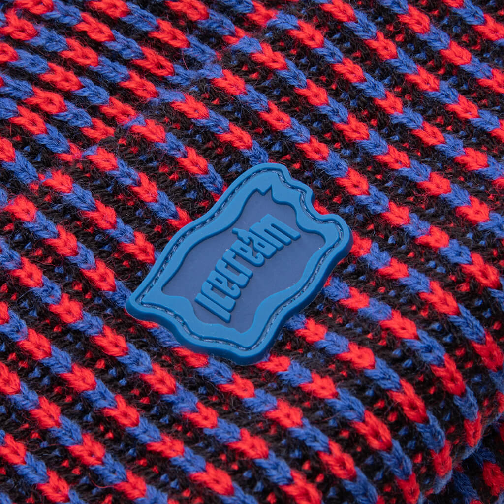 Trifecta Knit Hat - Tomato