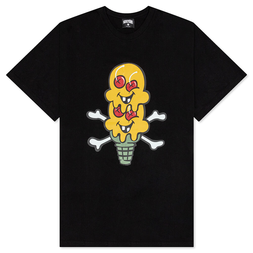 Two Scoops S/S Tee - Black