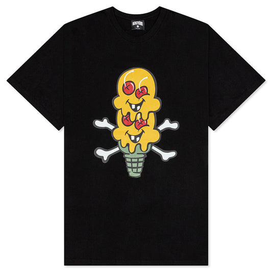 Two Scoops S/S Tee - Black