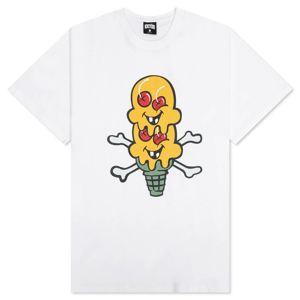 Two Scoops S/S Tee - White