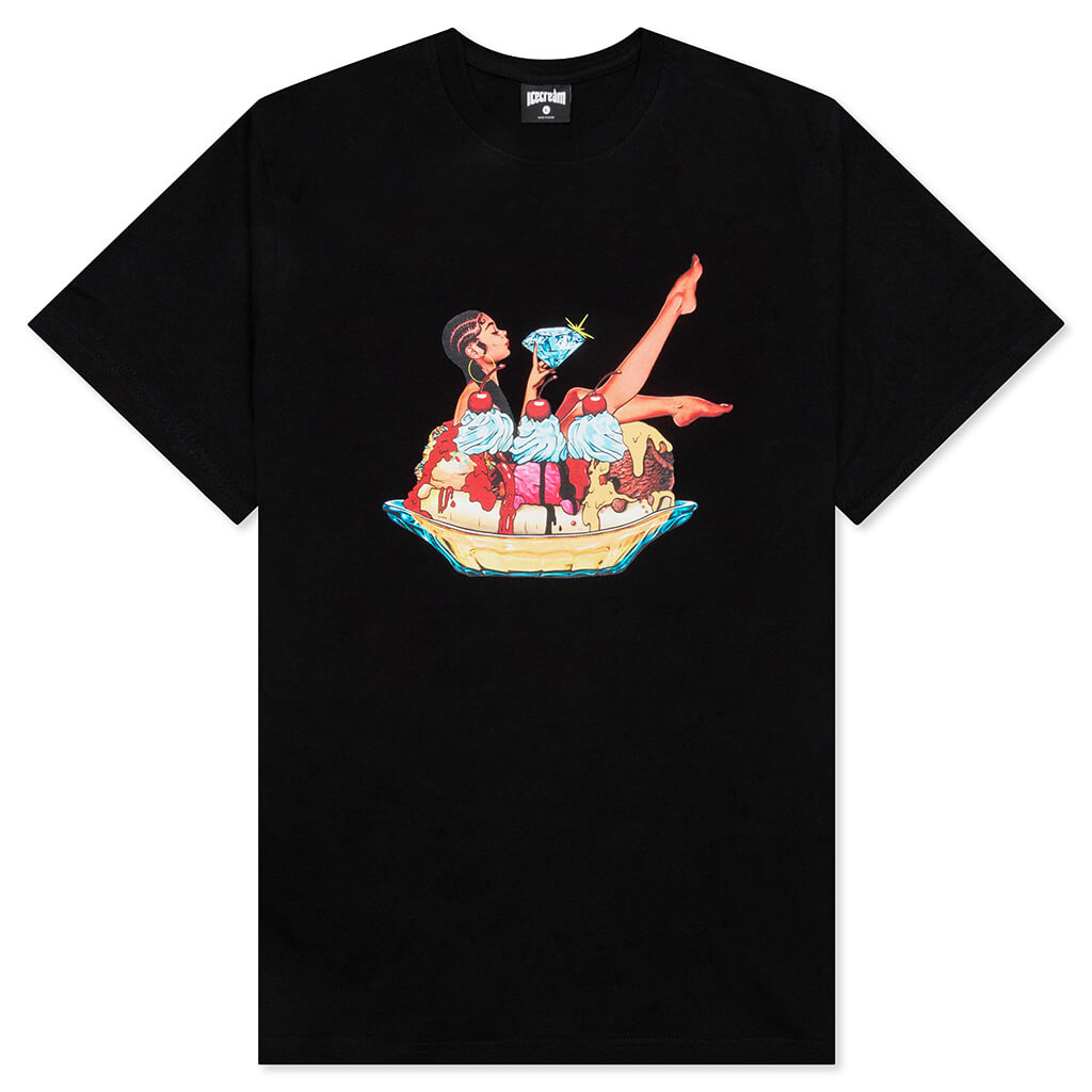 Veronica S/S Tee - Black