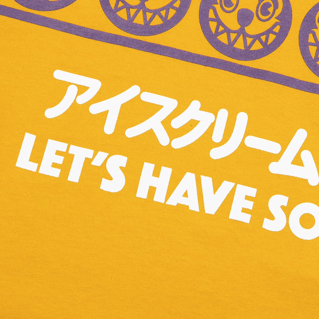 Vol 1 Burner L/S Tee - Golden Yellow
