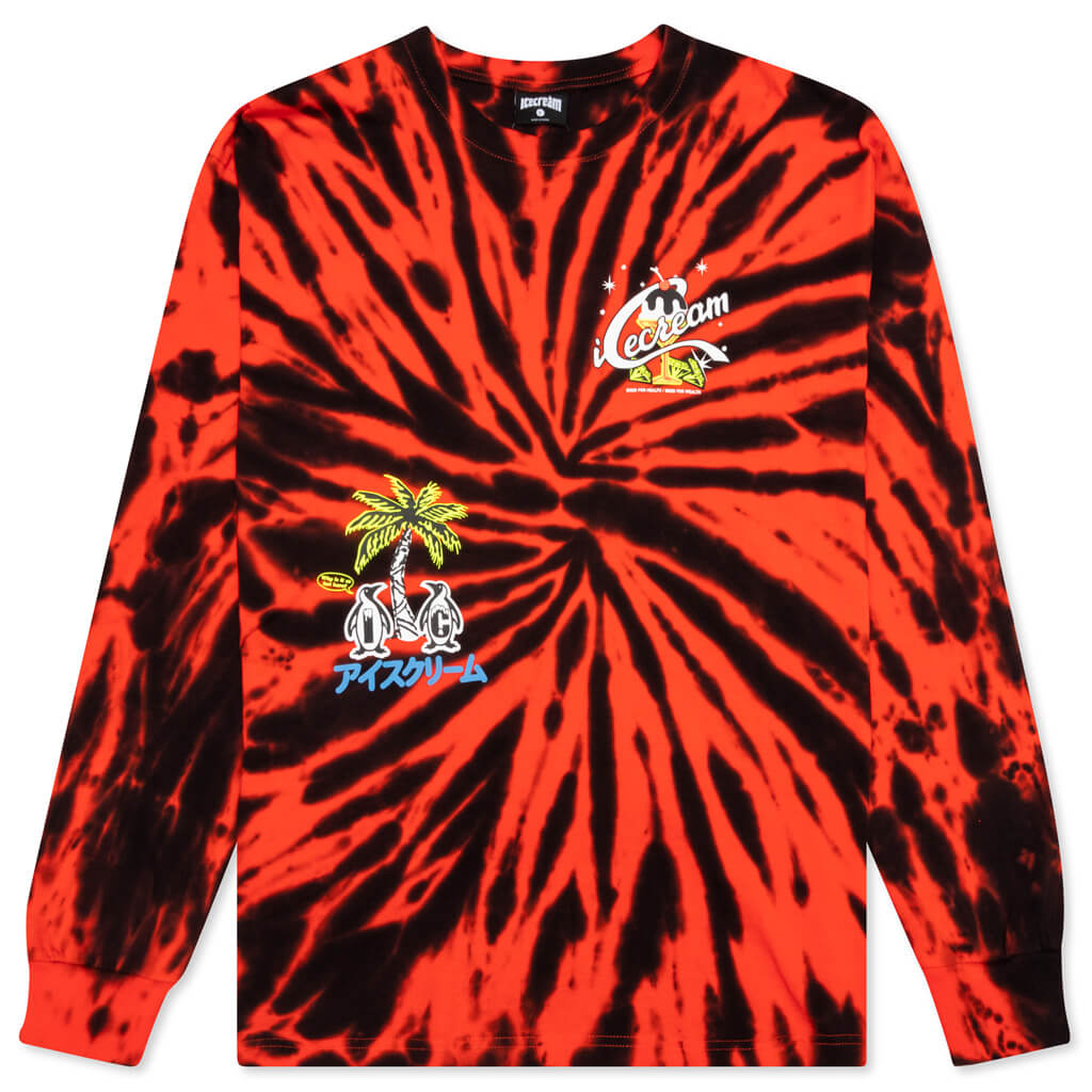 Wales L/S Knit - Neon Red