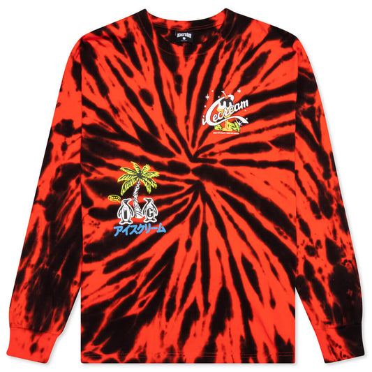 Wales L/S Knit - Neon Red