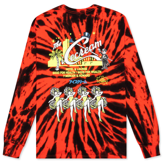Wales L/S Knit - Neon Red