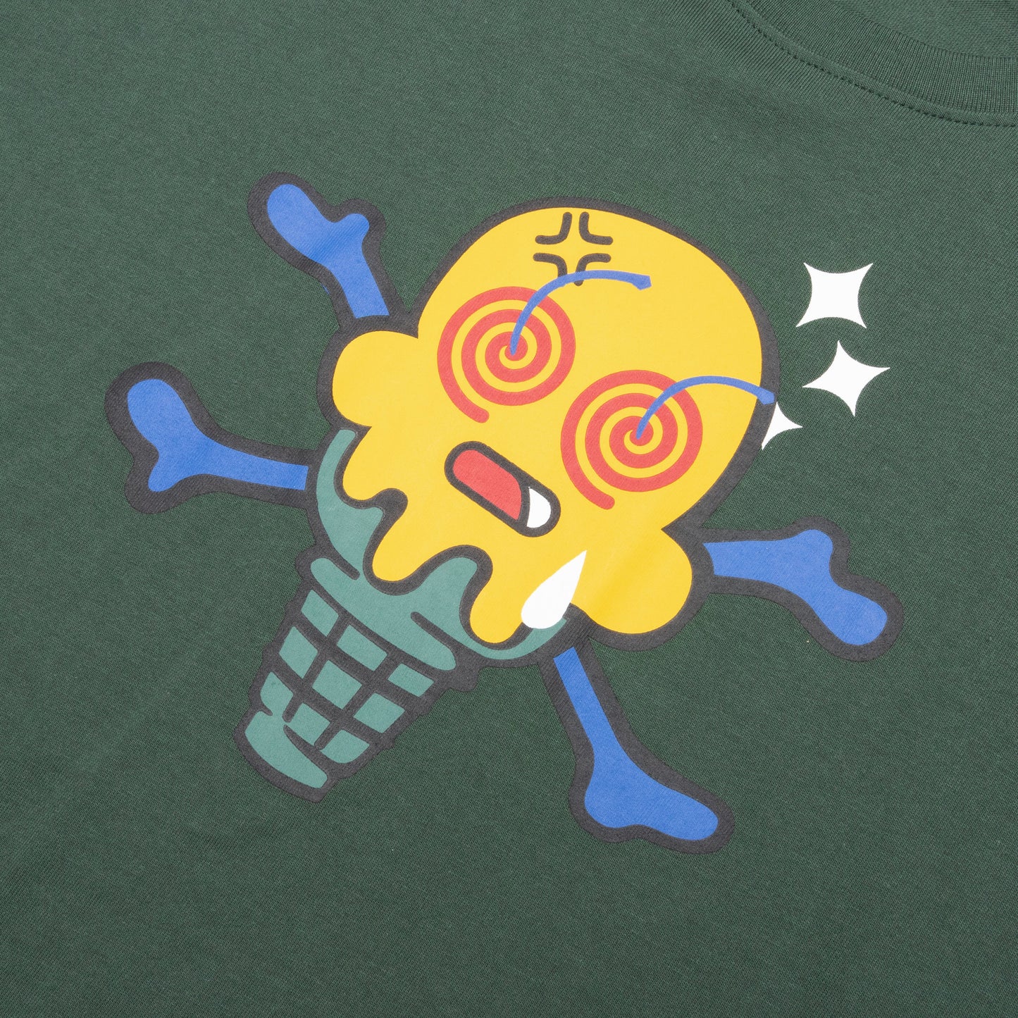 Wasted S/S Tee - Jungle Green